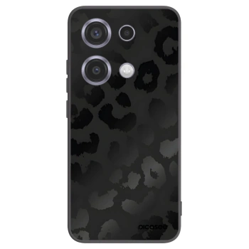 Picasee silikonový černý obal pro Xiaomi Redmi Note 14S - Midnight Leopard