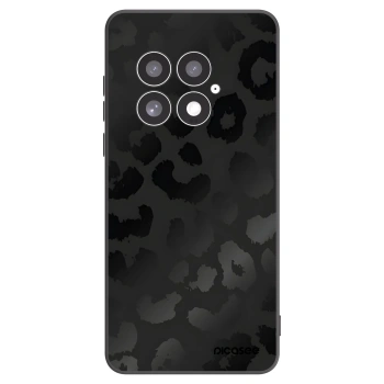 Picasee silikonový černý obal pro OnePlus 13 5G - Midnight Leopard