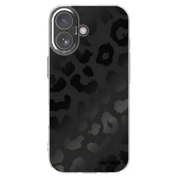 Picasee silikonový průhledný obal pro Apple iPhone 17 - Midnight Leopard