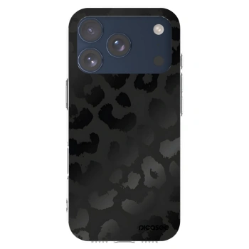 Picasee silikonový průhledný obal pro Apple iPhone 17 Pro - Midnight Leopard