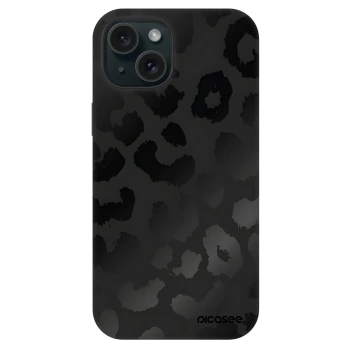 Picasee Fashion Case MagSafe Apple iPhone 15 - Midnight Leopard