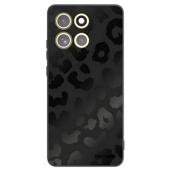 Picasee silikonový černý obal pro Motorola Moto G86 5G - Midnight Leopard