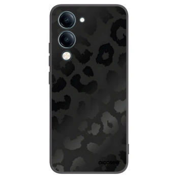 Picasee silikonový černý obal pro Vivo Y29s 5G - Midnight Leopard