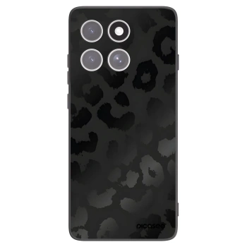 Picasee silikonový černý obal pro Motorola Edge 60 Fusion - Midnight Leopard