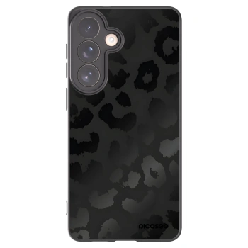 Picasee silikonový černý obal pro Samsung Galaxy S26+ - Midnight Leopard