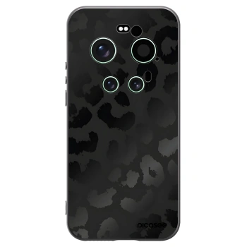 Picasee silikonový černý obal pro Xiaomi 17 Ultra - Midnight Leopard