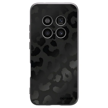 Picasee silikonový černý obal pro Honor Magic8 Pro 5G - Midnight Leopard