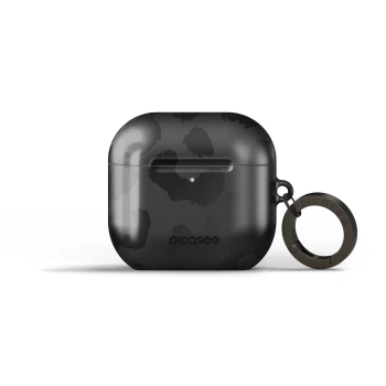 Obal pro Apple AirPods 4 - Midnight Leopard
