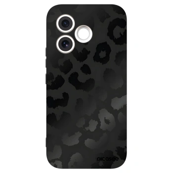 Picasee silikonový černý obal pro Honor 600 Lite - Midnight Leopard