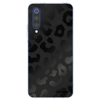 Picasee silikonový průhledný obal pro Xiaomi Mi 9 SE - Midnight Leopard