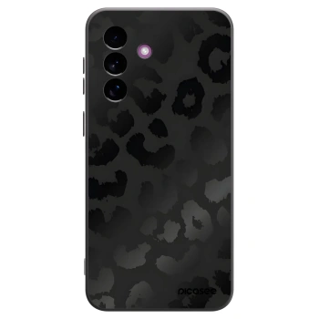 Picasee silikonový černý obal pro Samsung Galaxy A37 - Midnight Leopard
