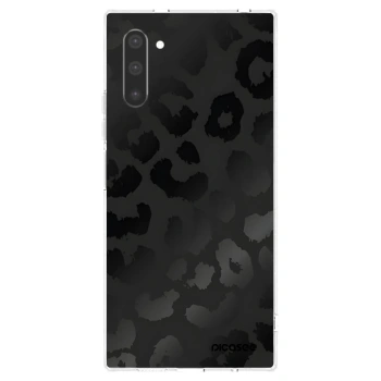 Picasee silikonový průhledný obal pro Samsung Galaxy Note 10 N970F - Midnight Leopard
