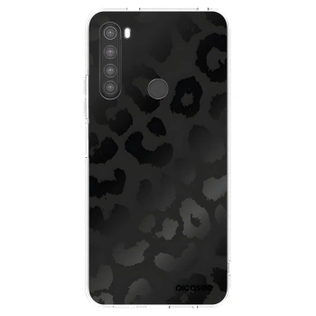 Picasee silikonový průhledný obal pro Xiaomi Redmi Note 8 - Midnight Leopard
