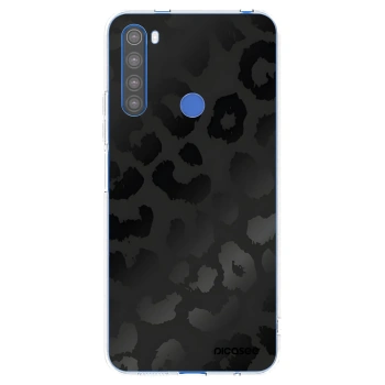 Picasee silikonový průhledný obal pro Xiaomi Redmi Note 8T - Midnight Leopard