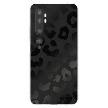 Picasee silikonový průhledný obal pro Xiaomi Mi Note 10 (Pro) - Midnight Leopard