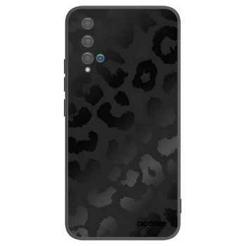 Picasee silikonový černý obal pro Huawei Nova 5T - Midnight Leopard