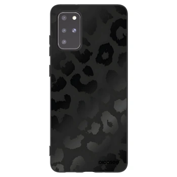 Picasee silikonový černý obal pro Samsung Galaxy S20+ G985F - Midnight Leopard