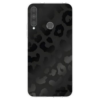 Picasee silikonový průhledný obal pro Huawei P40 Lite E - Midnight Leopard
