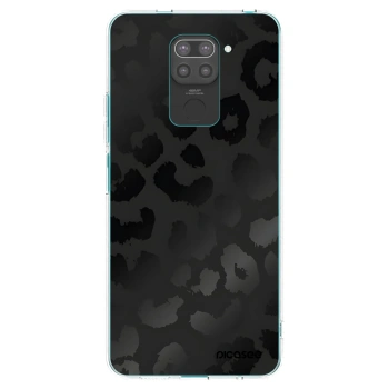 Picasee silikonový černý obal pro Xiaomi Redmi Note 9 - Midnight Leopard
