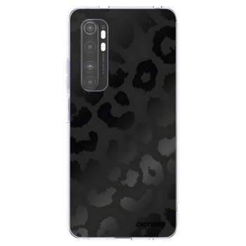 Picasee silikonový průhledný obal pro Xiaomi Mi Note 10 Lite - Midnight Leopard