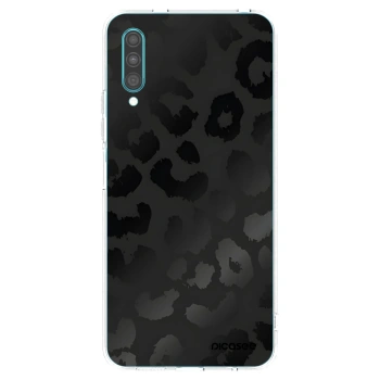 Picasee silikonový průhledný obal pro Samsung Galaxy A30s A307F - Midnight Leopard