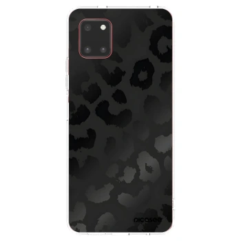 Picasee silikonový průhledný obal pro Samsung Galaxy Note 10 Lite N770F - Midnight Leopard