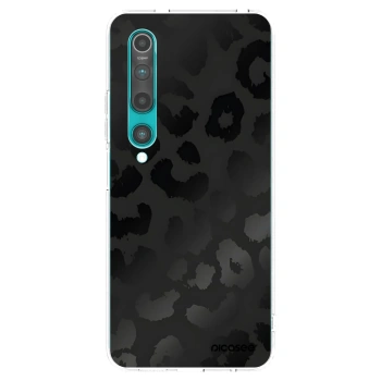 Picasee silikonový průhledný obal pro Xiaomi Mi 10 - Midnight Leopard