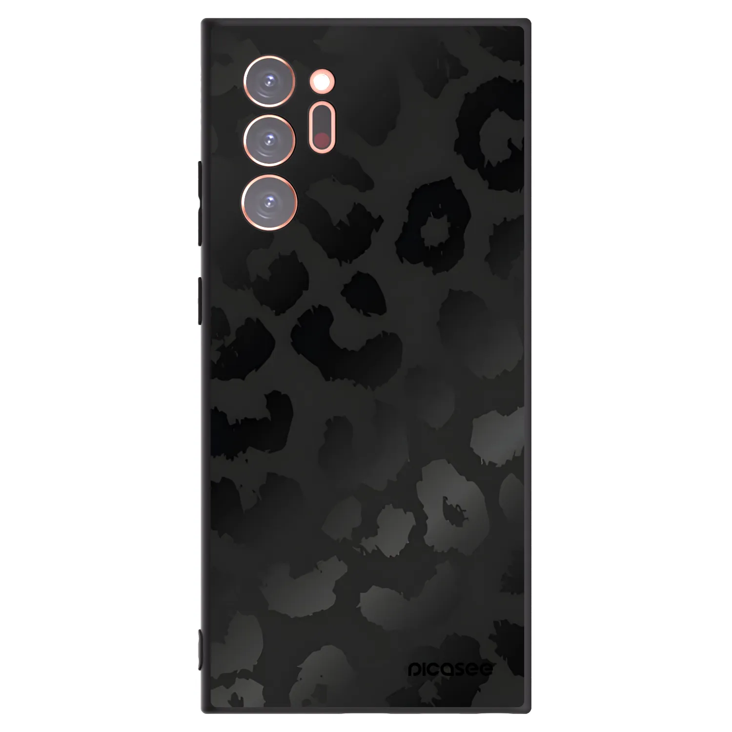 Picasee silikonový černý obal pro Samsung Galaxy Note 20 Ultra - Midnight Leopard