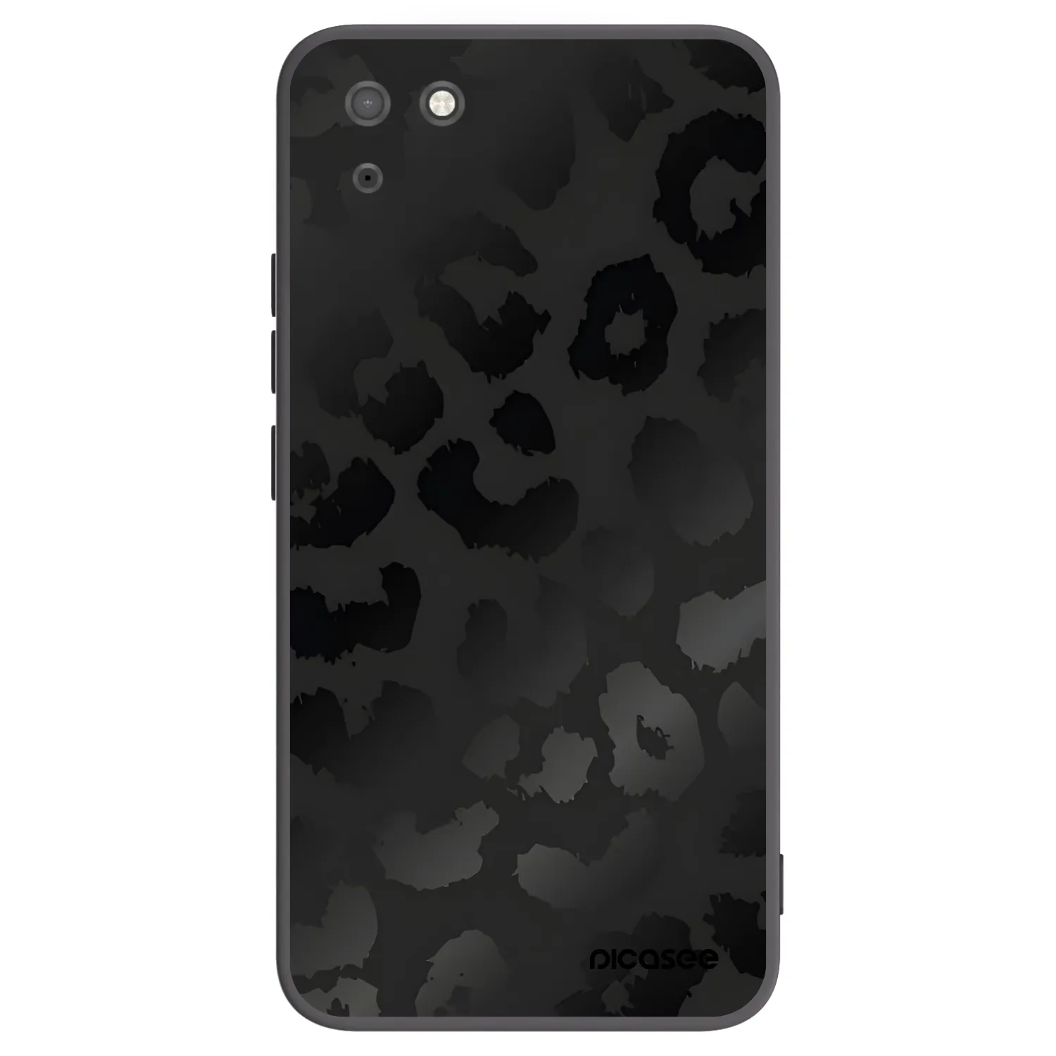 Picasee silikonový černý obal pro Huawei Y5P - Midnight Leopard