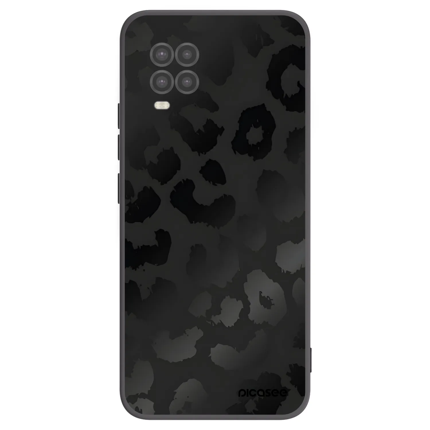 Picasee silikonový černý obal pro Xiaomi Mi 10 Lite - Midnight Leopard