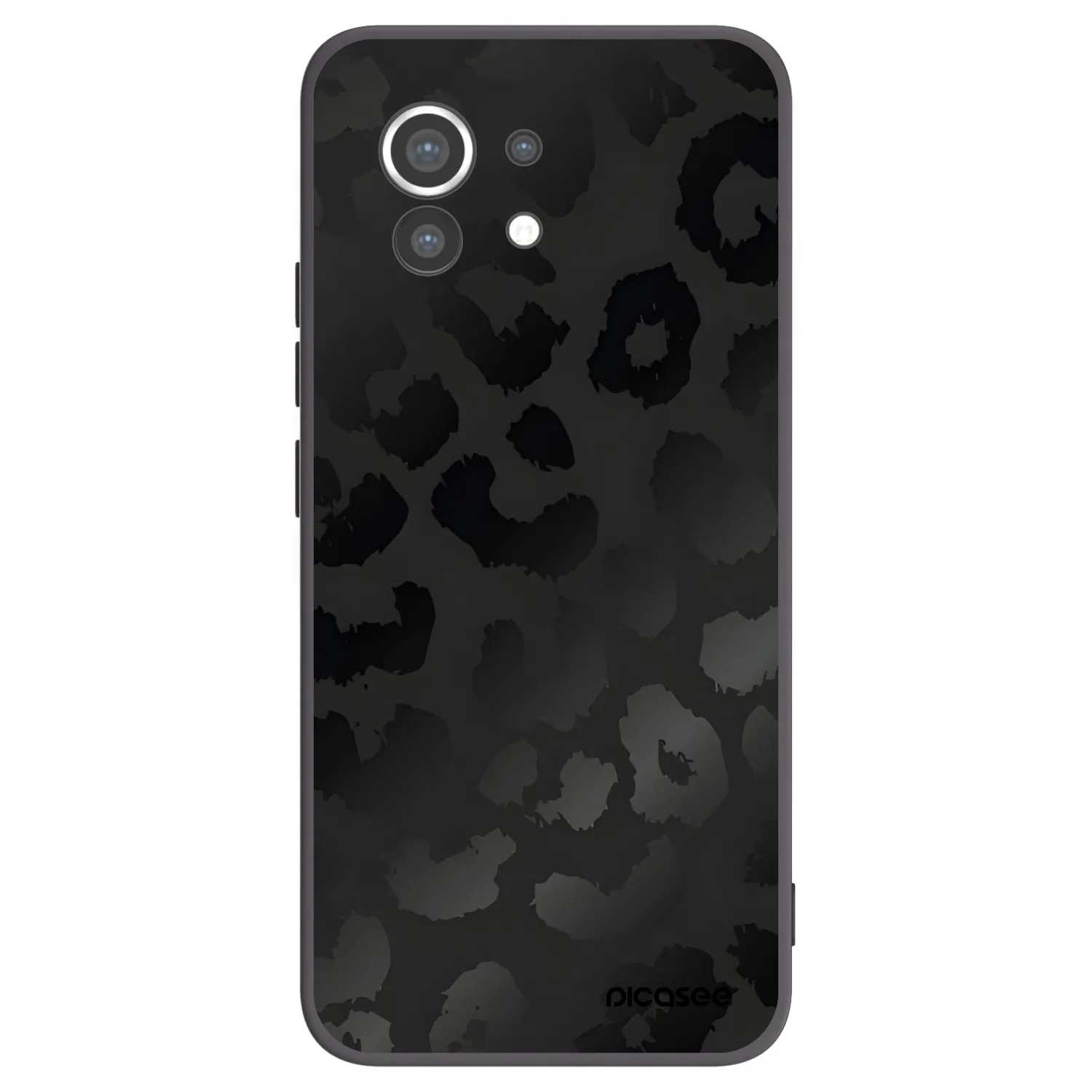 Picasee silikonový černý obal pro Xiaomi Mi 11 - Midnight Leopard