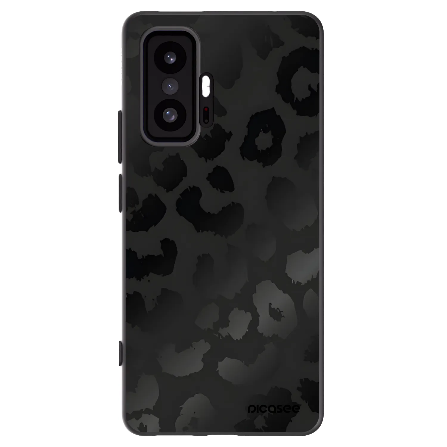 Picasee silikonový černý obal pro Xiaomi 11T Pro - Midnight Leopard