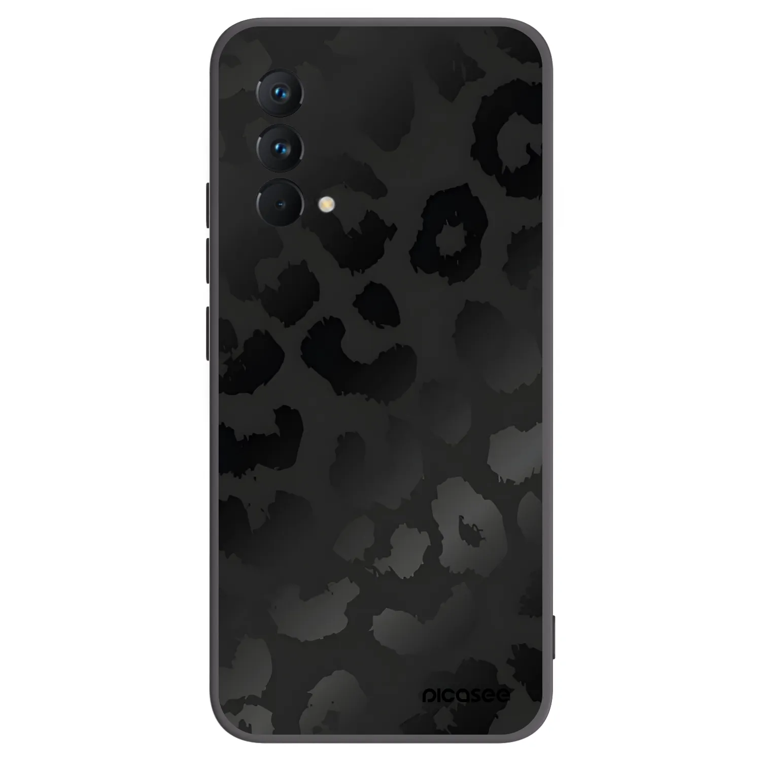 Picasee silikonový černý obal pro Realme GT Master Edition 5G - Midnight Leopard