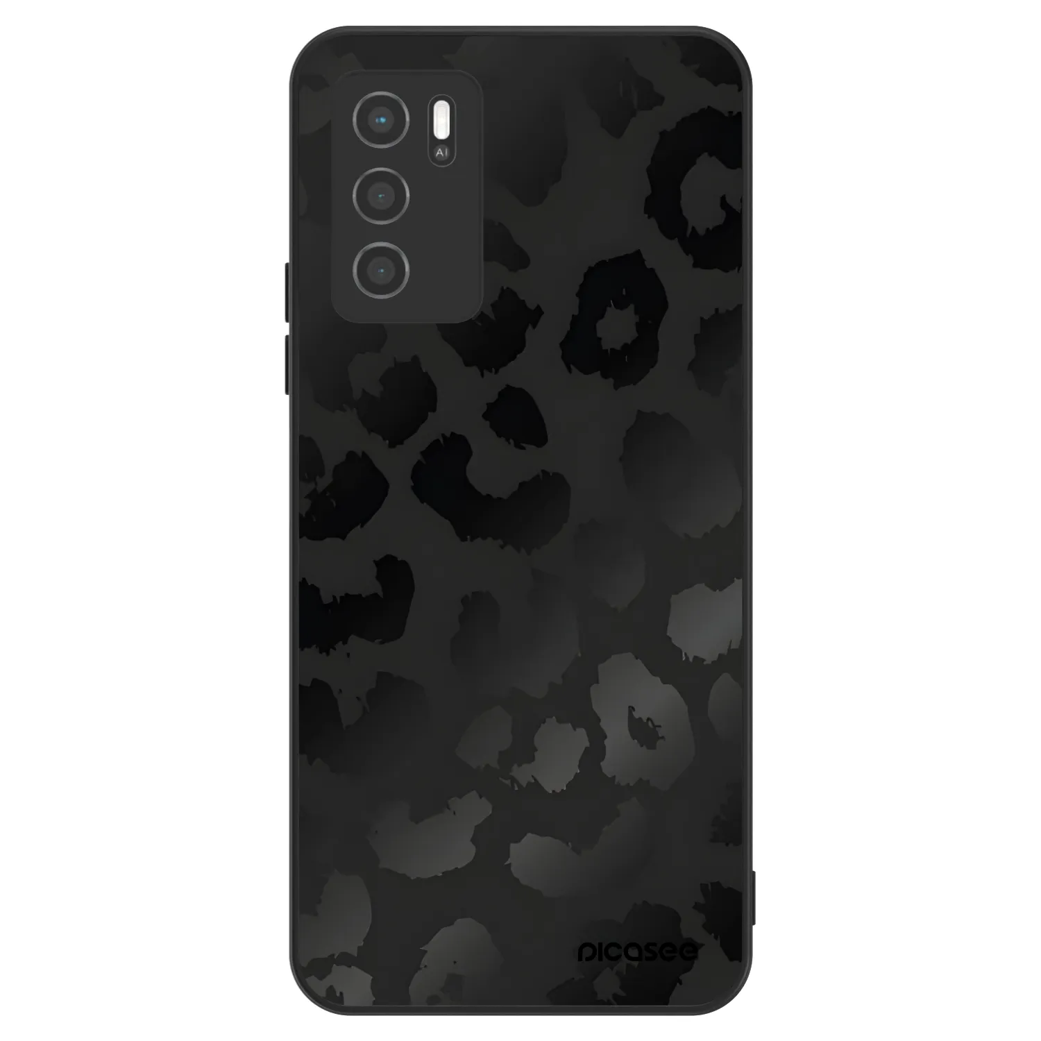 Picasee ULTIMATE CASE pro OPPO A16 - Midnight Leopard