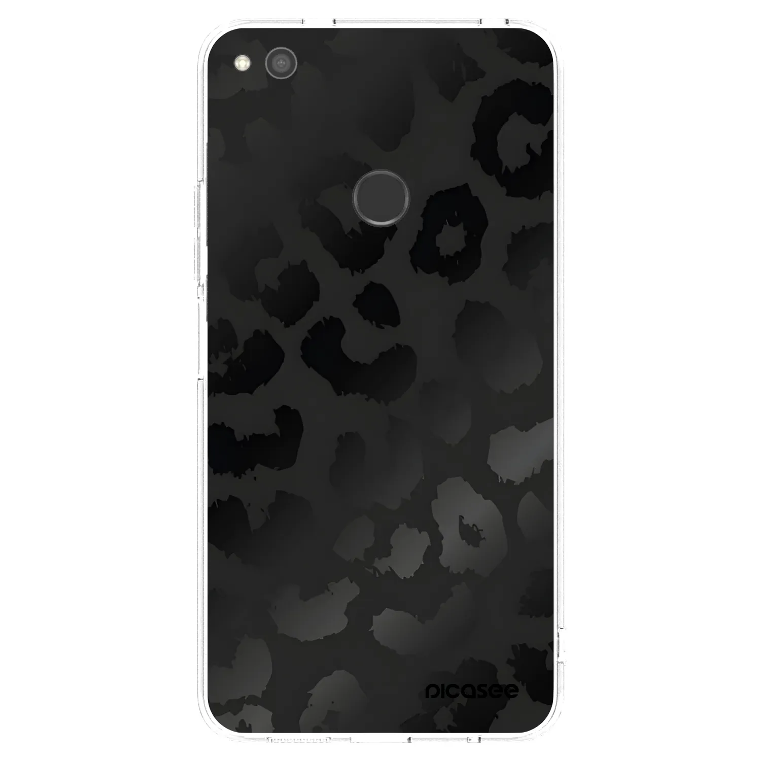 Picasee silikonový průhledný obal pro Huawei Mate 40 Pro - Midnight Leopard