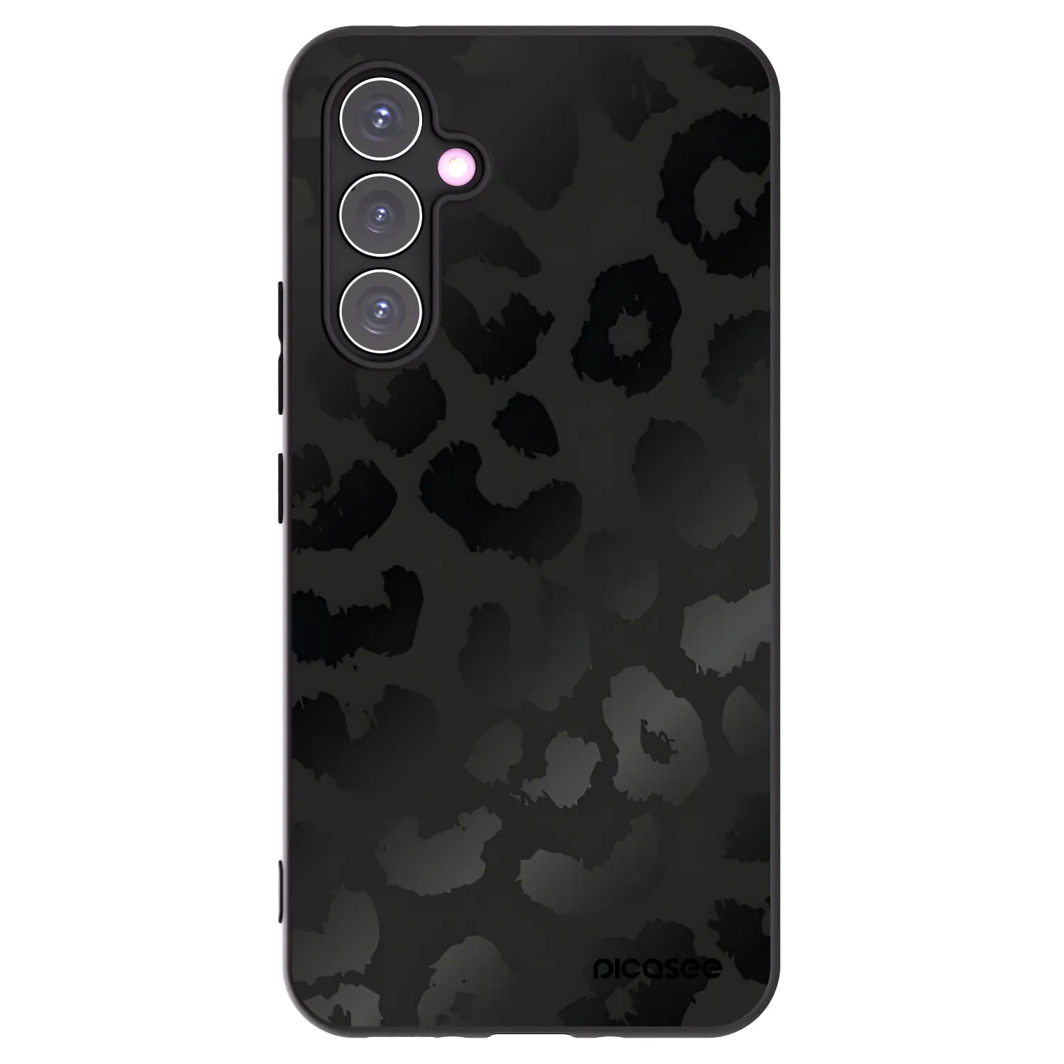 Picasee silikonový černý obal pro Samsung Galaxy A54 5G A546B - Midnight Leopard