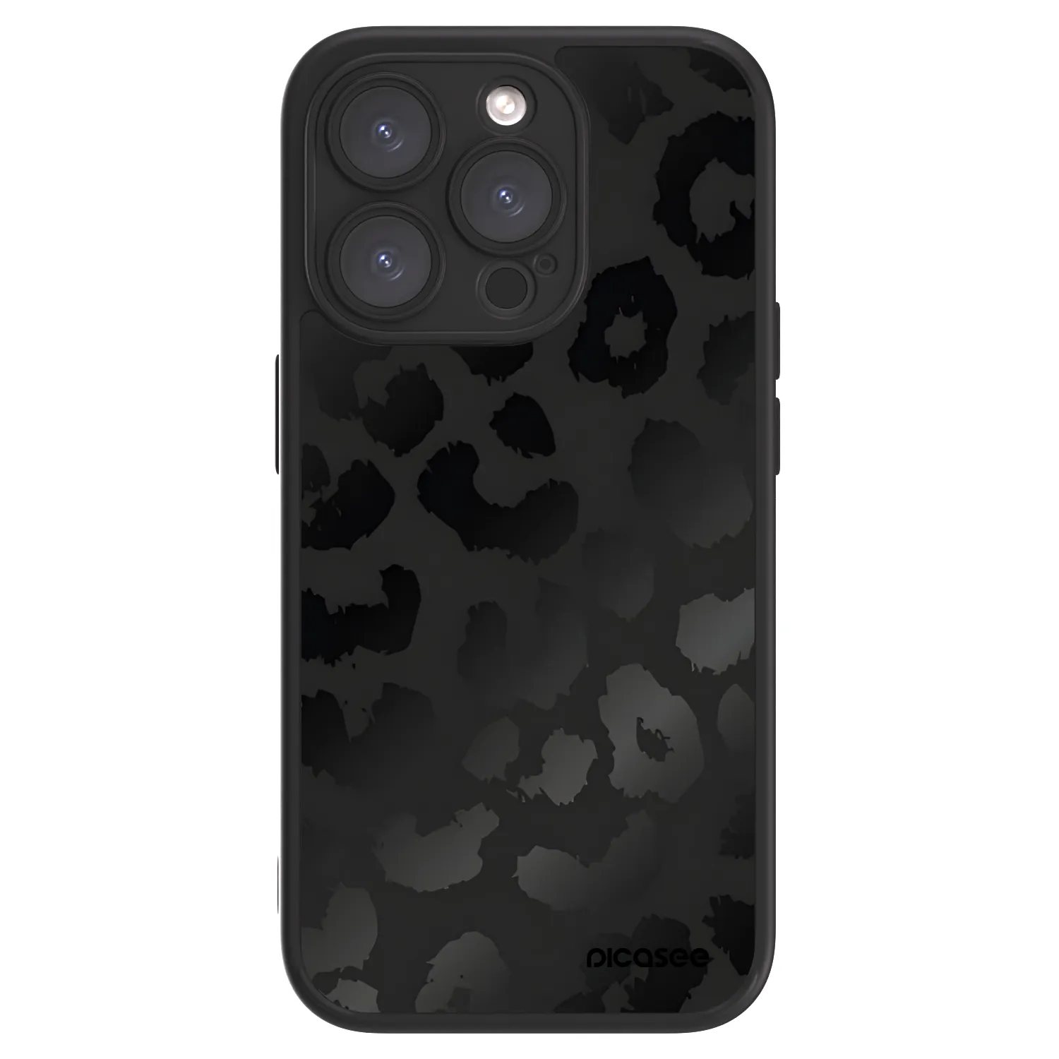 Picasee ULTIMATE CASE MagSafe pro Apple iPhone 15 Pro - Midnight Leopard