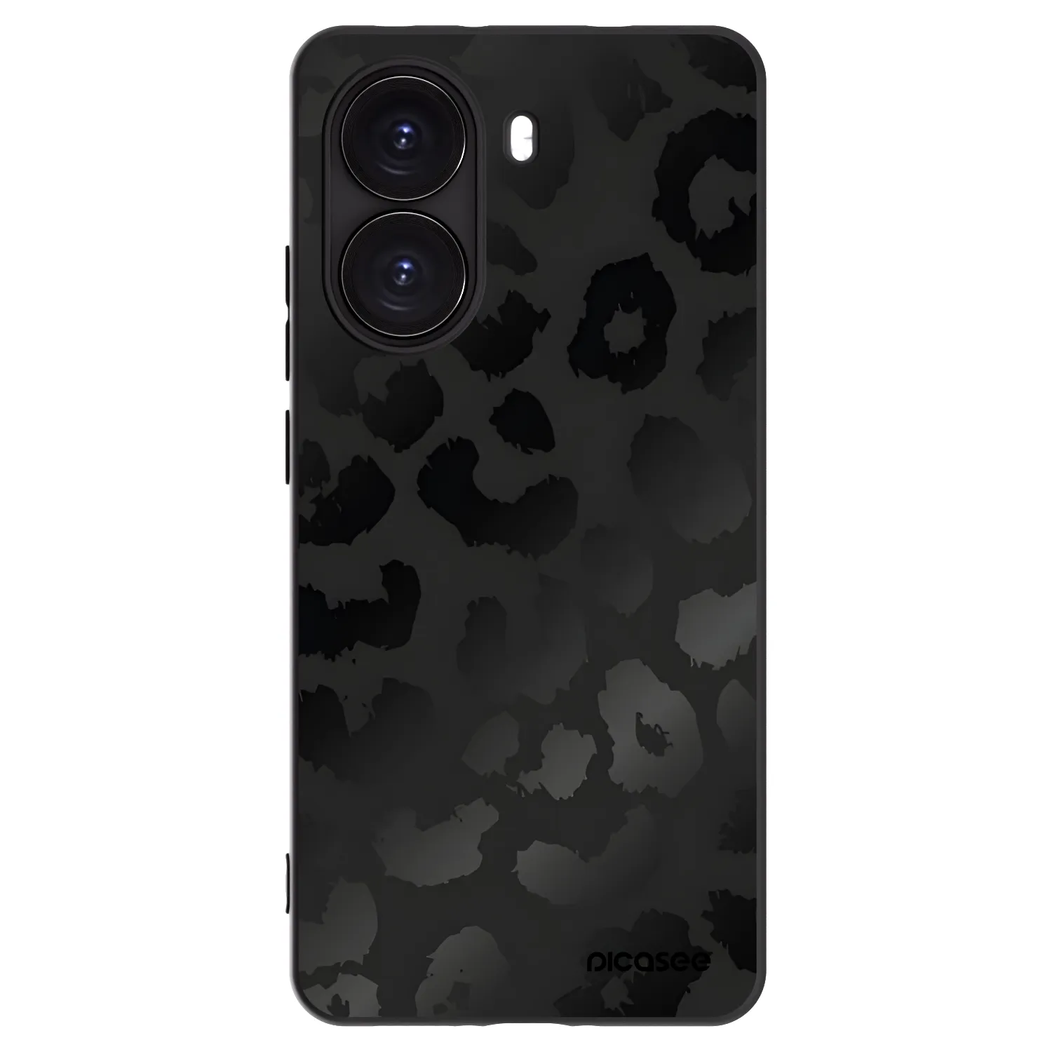 Picasee silikonový černý obal pro Xiaomi Poco X7 Pro 5G - Midnight Leopard