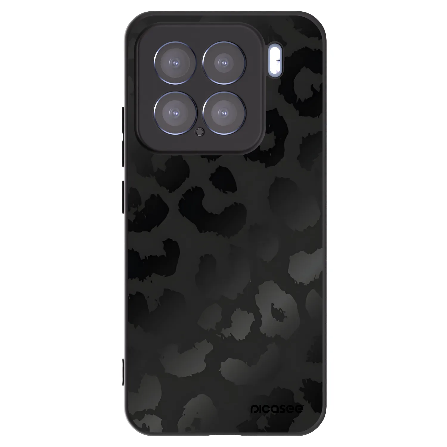 Picasee silikonový černý obal pro Xiaomi 15 - Midnight Leopard