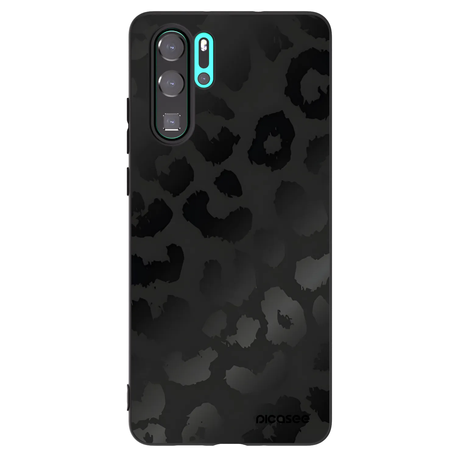 Picasee silikonový černý obal pro Huawei P30 Pro - Midnight Leopard