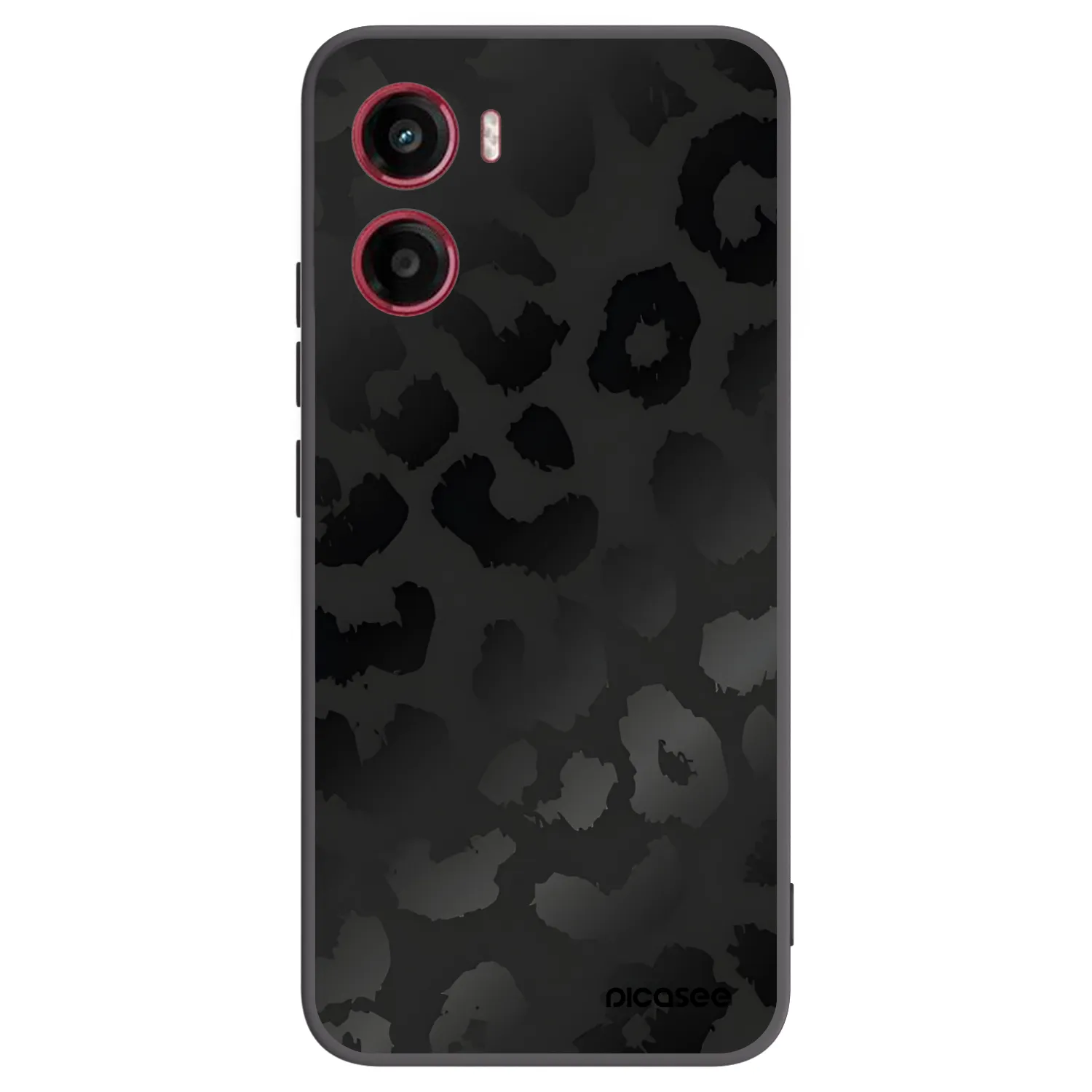 Picasee silikonový černý obal pro Motorola Moto G05 - Midnight Leopard