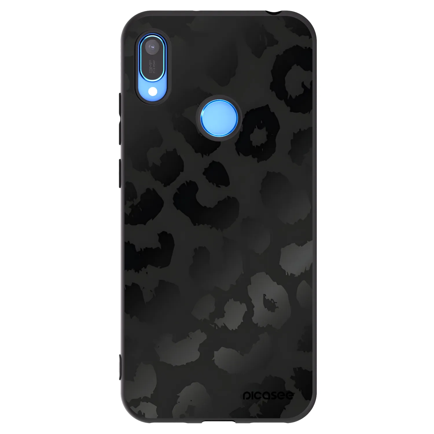 Picasee silikonový černý obal pro Huawei Y6 2019 - Midnight Leopard