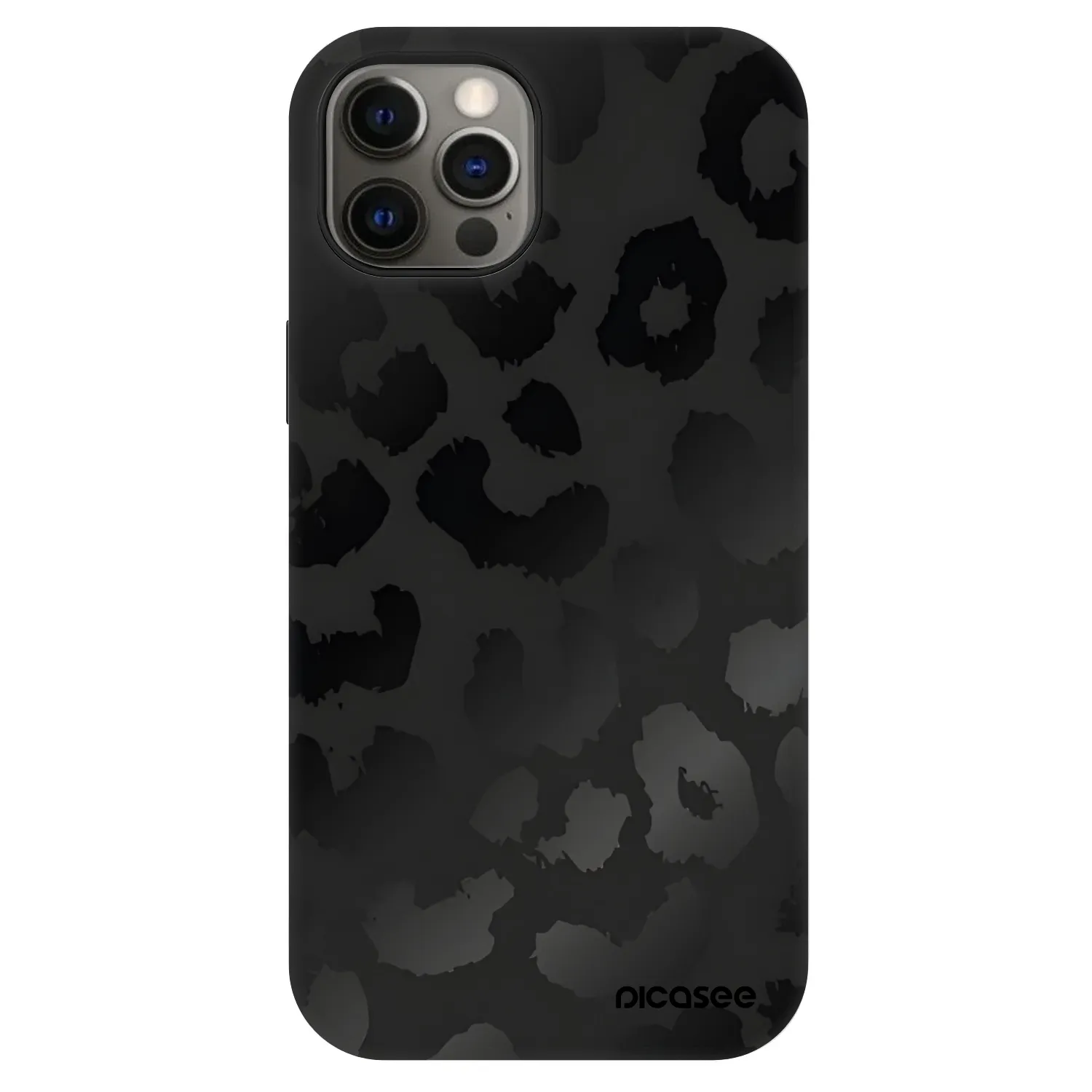 Picasee Fashion Case MagSafe Apple iPhone 12 - Midnight Leopard