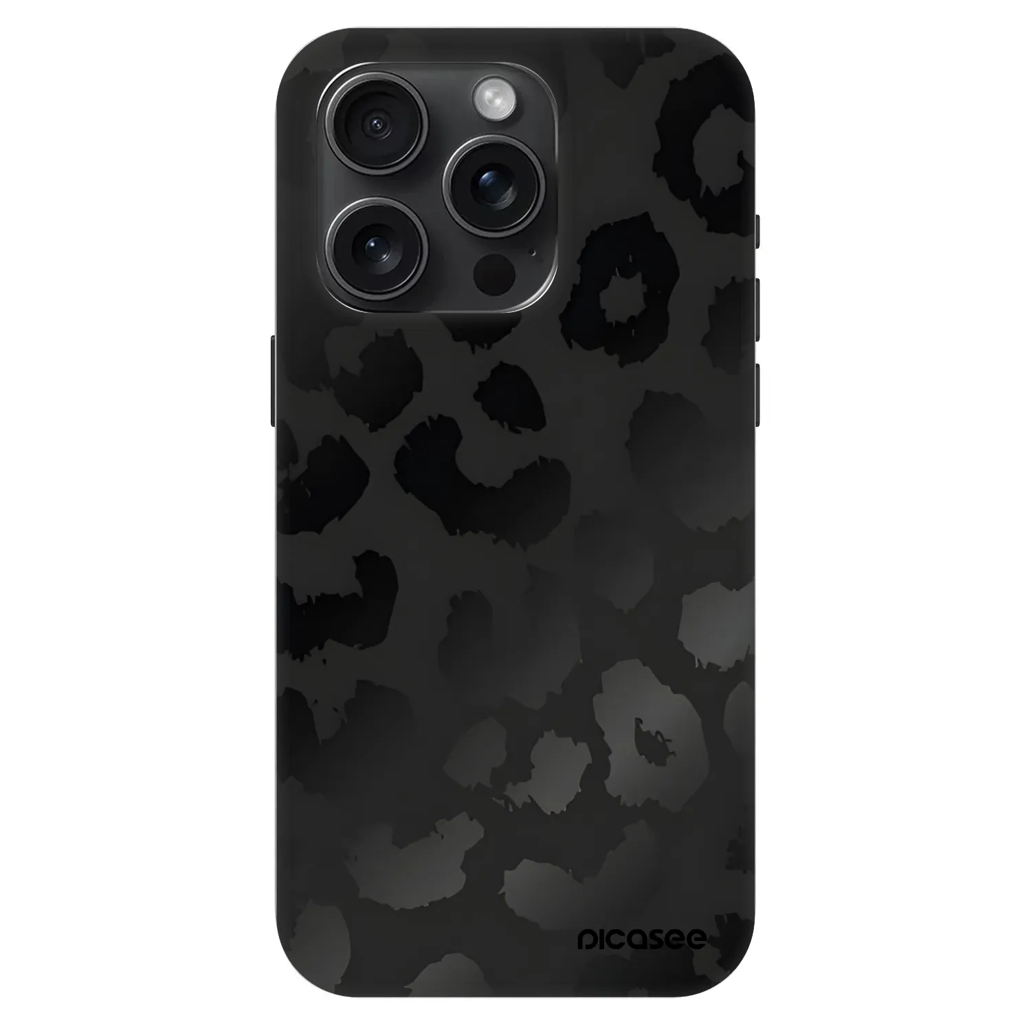 Picasee Fashion Case MagSafe Apple iPhone 15 Pro - Midnight Leopard