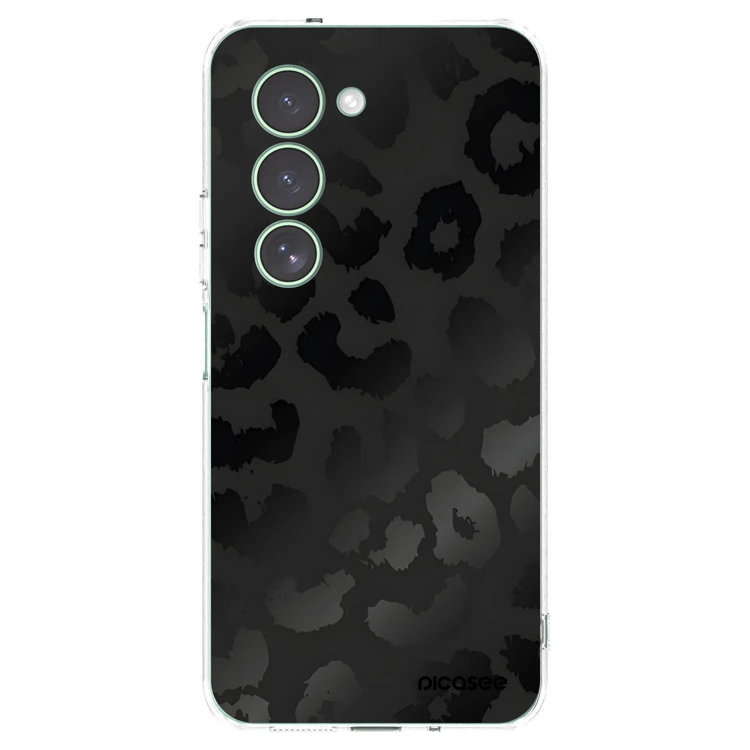 Picasee silikonový průhledný obal pro Xiaomi Redmi 15 5G - Midnight Leopard