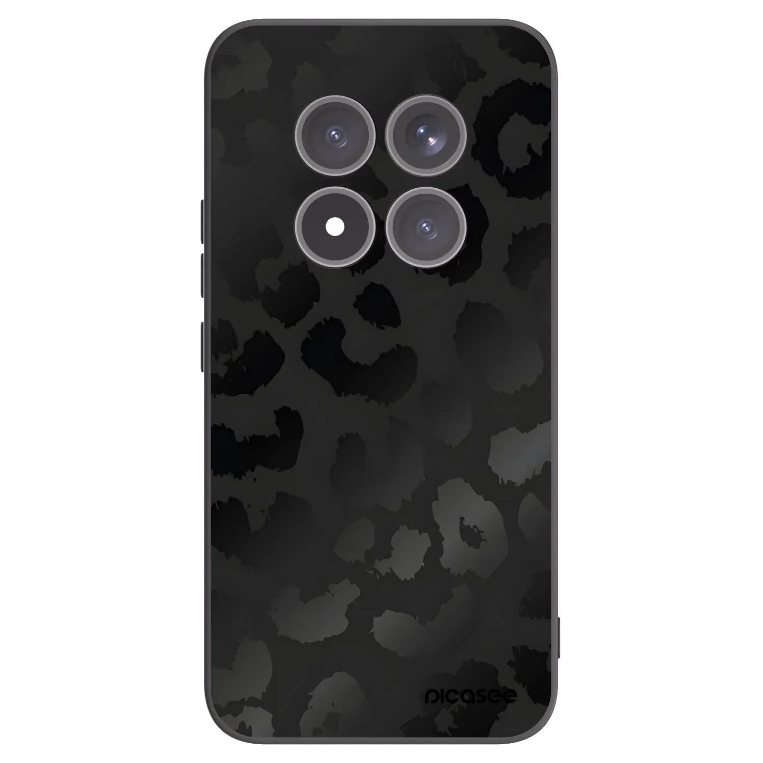 Picasee silikonový černý obal pro Xiaomi Redmi Note 15 Pro+ - Midnight Leopard