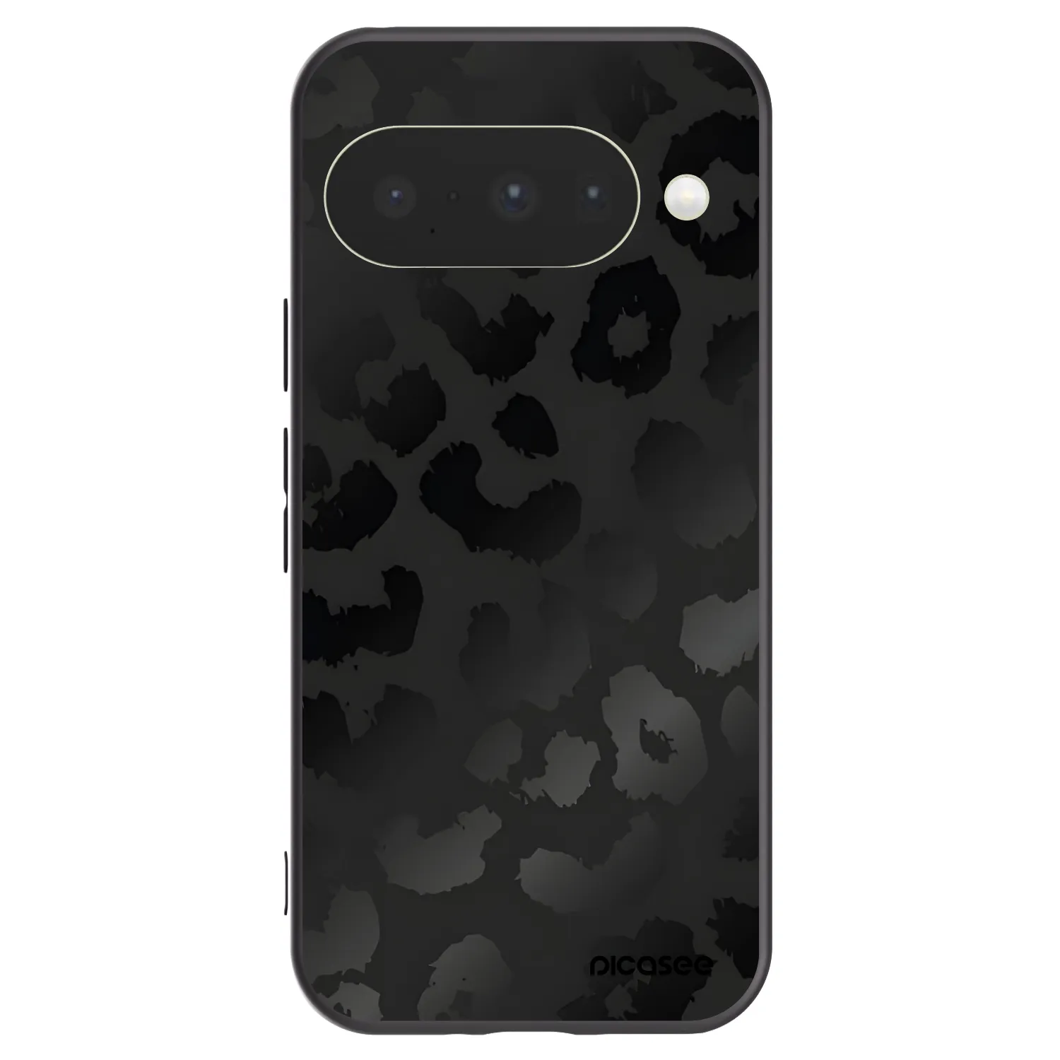Picasee silikonový černý obal pro Google Pixel 10 - Midnight Leopard