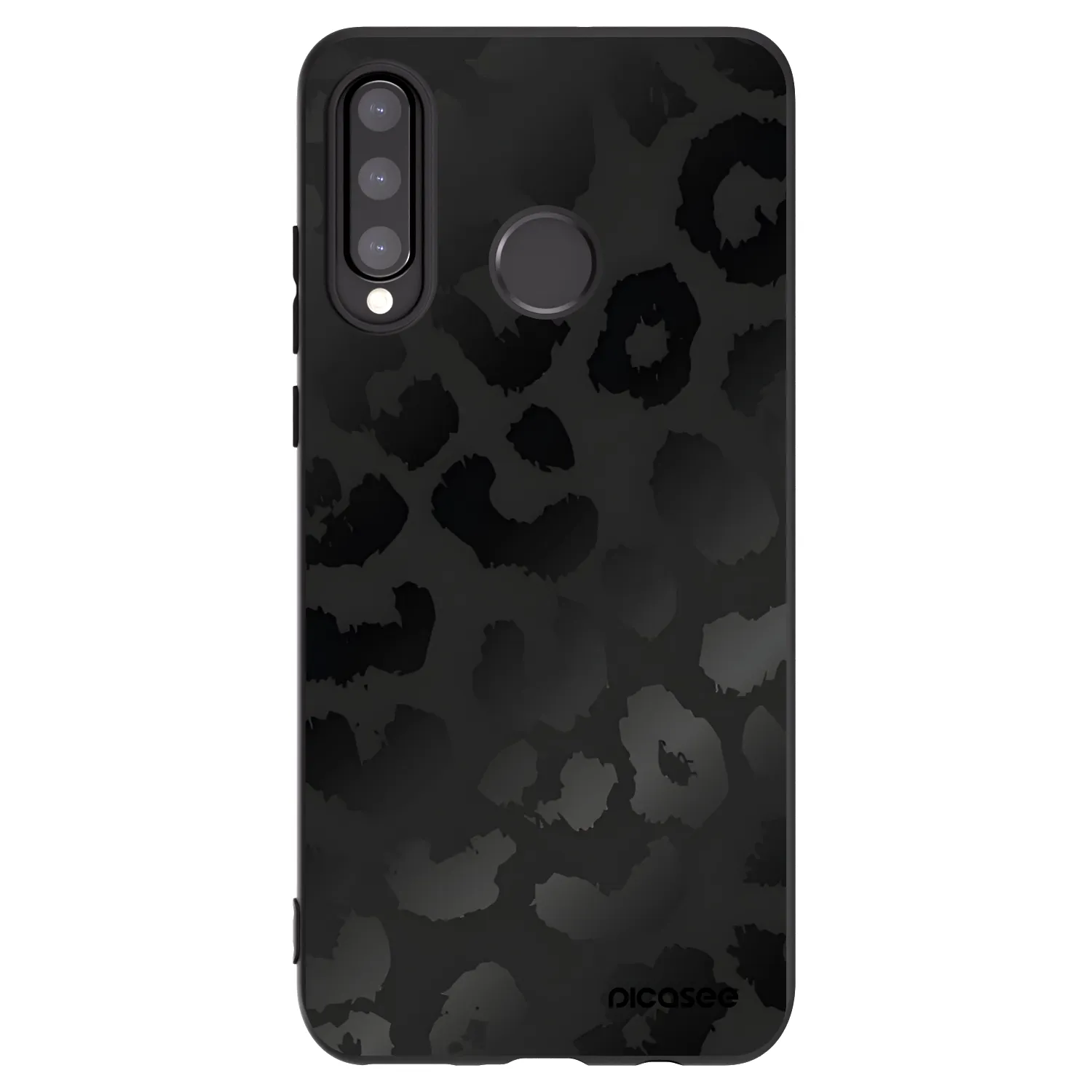 Picasee silikonový černý obal pro Huawei P30 Lite - Midnight Leopard