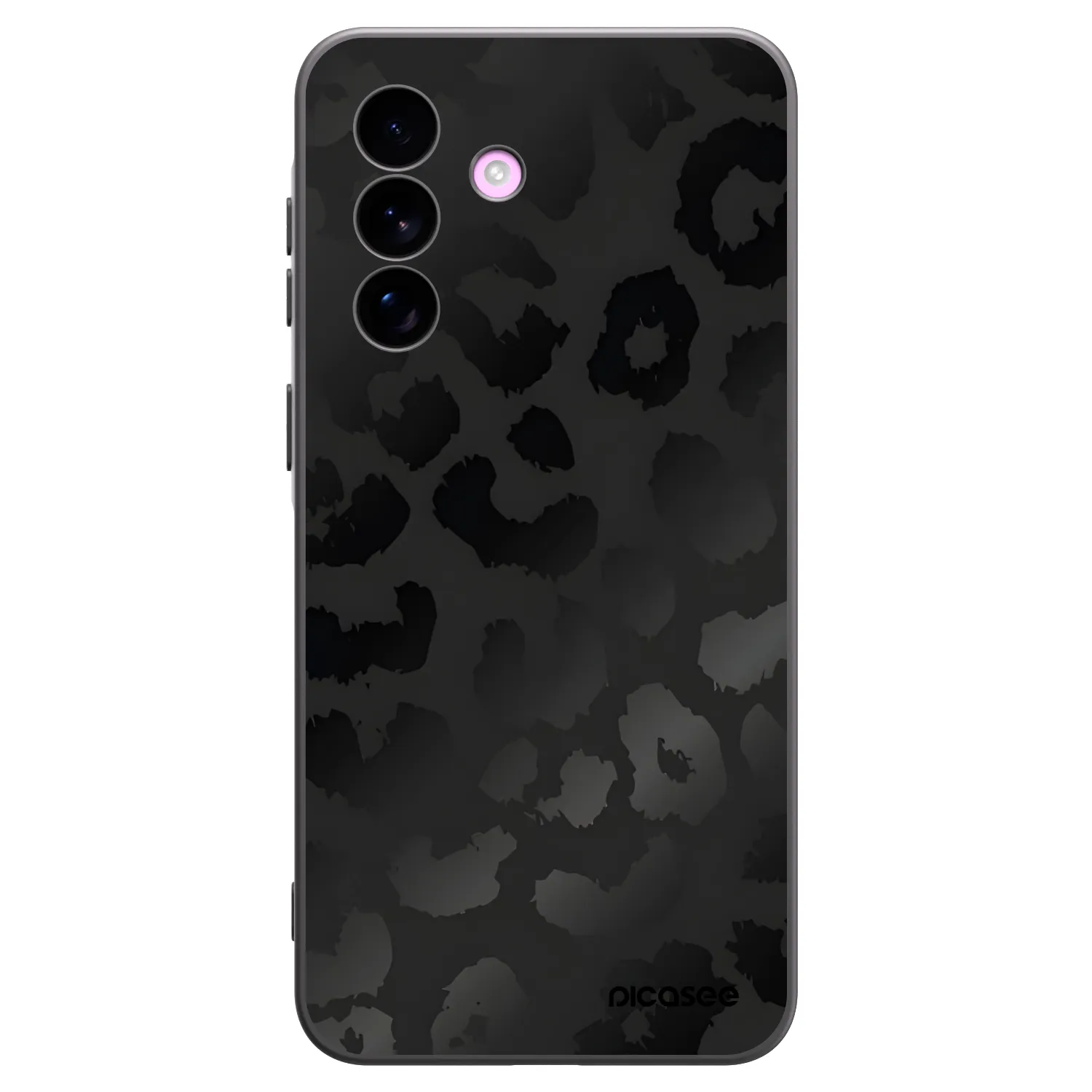 Picasee silikonový černý obal pro Samsung Galaxy A57 5G - Midnight Leopard