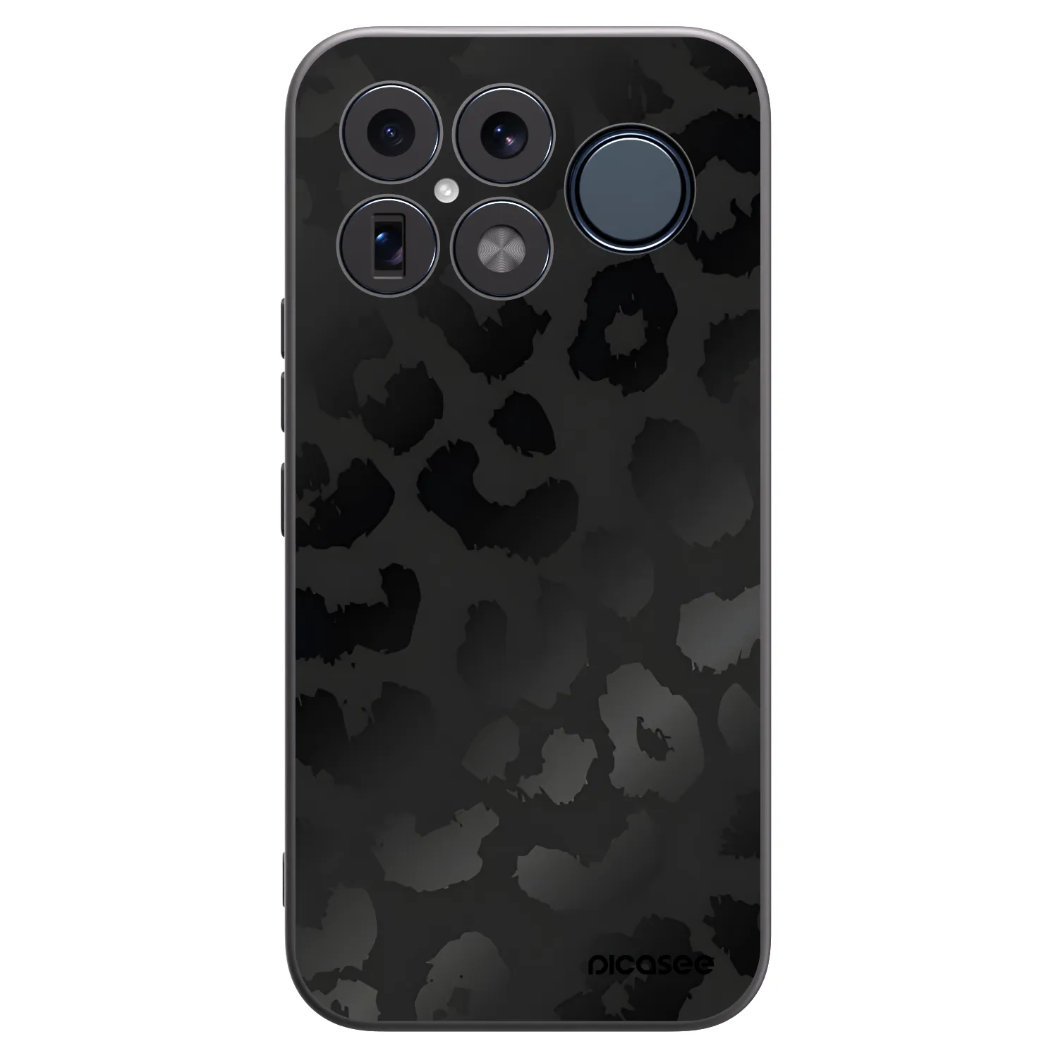 Picasee silikonový černý obal pro Xiaomi Poco F8 Ultra - Midnight Leopard